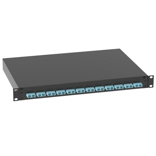 Panduit Corp FD1W12AQDSCZ Opticom® Patch Panel, Fiber SC