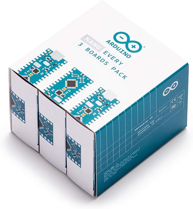 Arduino Nano Every (paquete de 6 tablas) ABX00028