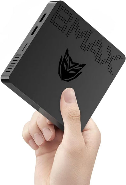 Bmax Mini PC B1 Pro 8 GB LPDDR4 /128 GB eMMC, Intel Gemini Lake N4000 (hasta 2.6 GHz), compatible con expansión SSD M.2 de 512 GB/2 TB, WiFi dual BT4.2 de 2.4G/5G, 4K Dual Display Micro Computadora