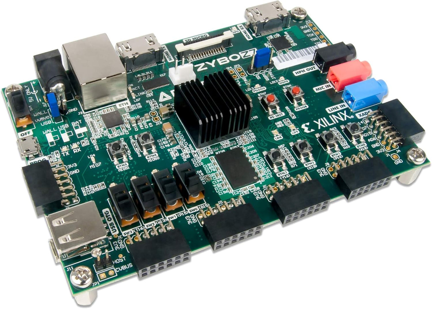 Digilent Zybo Z7: Zynq-7000 ARM/FPGA SoC Junta de Desarrollo (Zybo Z7-20) Zybo Z7-20